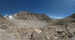 Nad zkladnm tborem - 4500 m n. m.